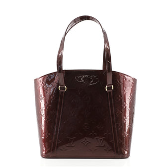 Louis Vuitton Avalon Handbag Monogram Vernis MM