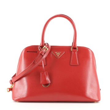 Prada Promenade Bag Vernice Saffiano Leather Medium
