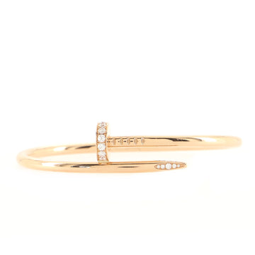 Cartier Juste un Clou Bracelet 18K Rose Gold with Diamonds Large