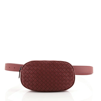 Bottega Veneta Zip Belt Bag Intrecciato Nappa