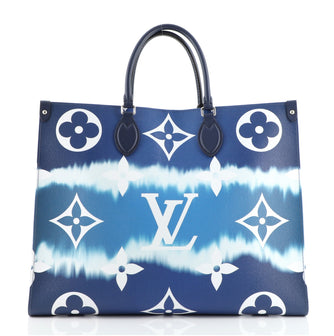 Louis Vuitton OnTheGo Tote Limited Edition Escale Monogram Giant GM