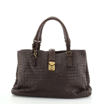 Bottega Veneta Roma Bag Intrecciato Nappa Medium