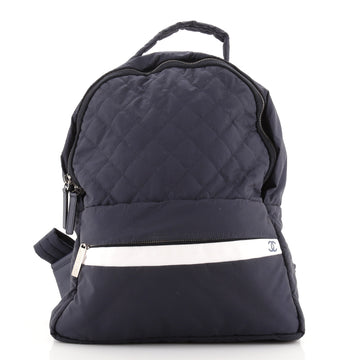 Chanel Sport Line Backpack Quilted Nylon Medium