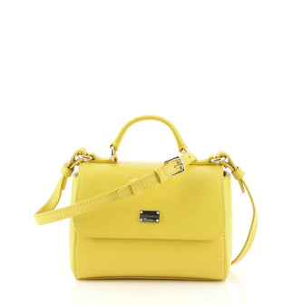 Dolce & Gabbana Kid's Escape Top Handle Shoulder Bag Leather