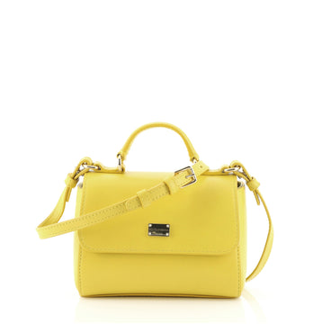 Dolce & Gabbana Kid's Escape Top Handle Shoulder Bag Leather