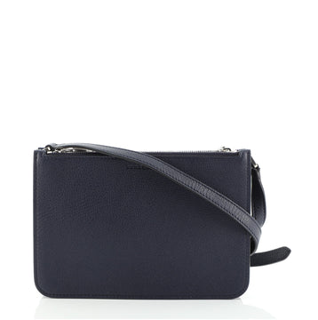 Burberry Penhurst Triple Zip Crossbody Leather Small