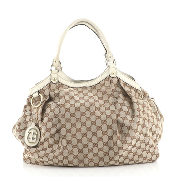 Gucci Sukey Tote GG Canvas Large