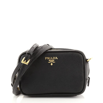 Prada Camera Shoulder Bag Saffiano Leather Small
