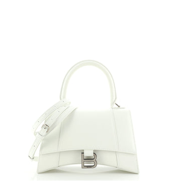 Balenciaga Hourglass Top Handle Bag Leather Small