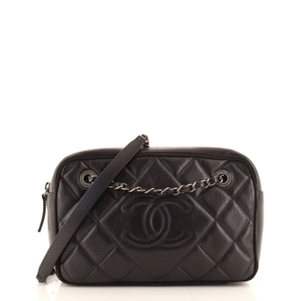 Chanel Ballerine Camera Case Bag Quilted Calfskin Medium