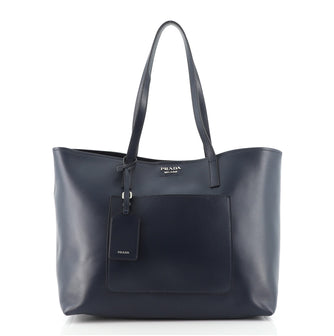 Prada Front Pocket Shopping Tote City Calfskin
