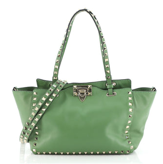 Valentino Rockstud Tote Soft Leather Small