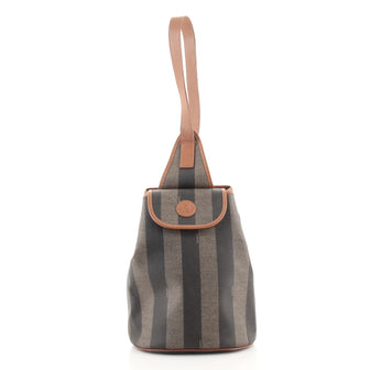 Fendi Pequin Sling Backpack Coated Canvas Medium