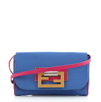 Fendi Fan Di Crossbody Bag Leather Small