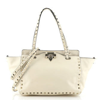 Valentino Rockstud Tote Soft Leather Small