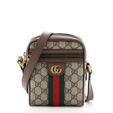 Gucci Ophidia Messenger Bag GG Coated Canvas Mini