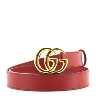 Gucci GG Marmont Belt Leather Thin