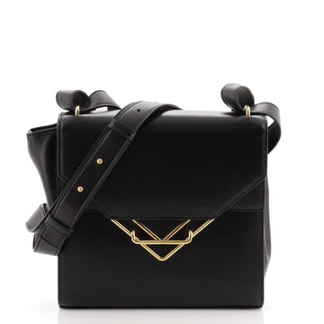 Bottega Veneta Clip Flap Bag Leather