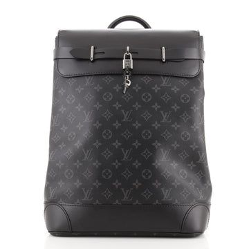 Louis Vuitton Steamer Backpack Monogram Eclipse Canvas