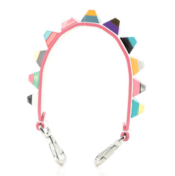 Fendi Strap You Shoulder Strap Studded Leather Short