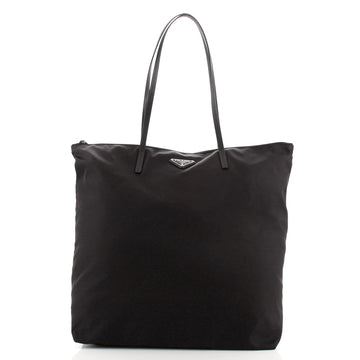 Prada Slim Zip Tote Tessuto Medium