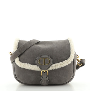 Christian Dior Bobby Flap Bag Shearling Medium