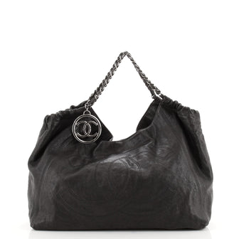 Chanel Coco Cabas Distressed Caviar Large