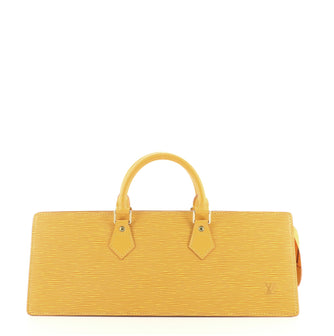 Louis Vuitton Sac Triangle Handbag Epi Leather