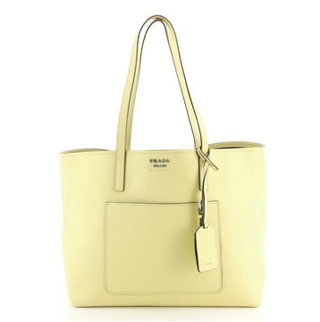 Prada Front Pocket Shopping Tote City Calfskin