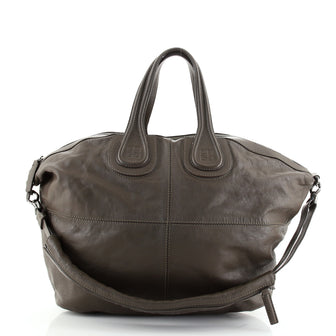Givenchy Nightingale Satchel Leather Large