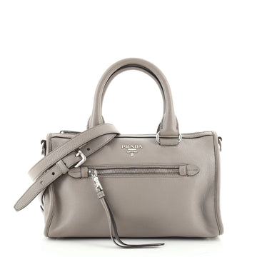 Prada Convertible Bauletto Bag Vitello Phenix Medium