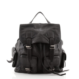Saint Laurent Rock Sac Backpack Leather Medium
