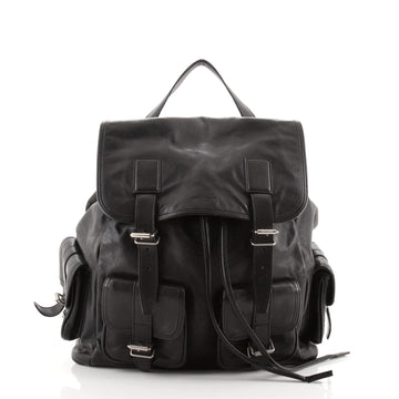 Saint Laurent Rock Sac Backpack Leather Medium