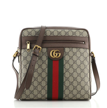 Gucci Ophidia Messenger Bag GG Coated Canvas Medium
