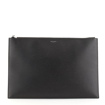 Saint Laurent Zipped Document Holder Leather Large