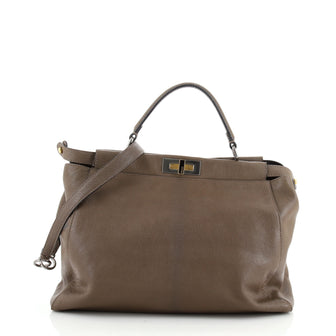 Fendi Peekaboo Bag Ombre Leather Large
