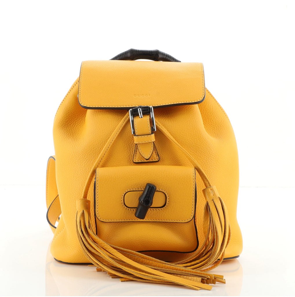 Gucci Bamboo Tassel Backpack Leather Mini 79783