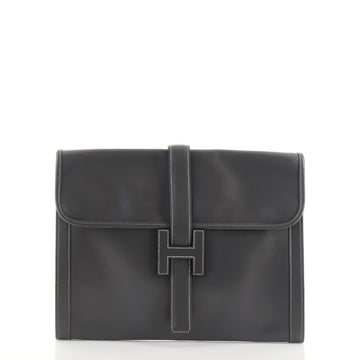 Hermes Jige Clutch Box Calf GM
