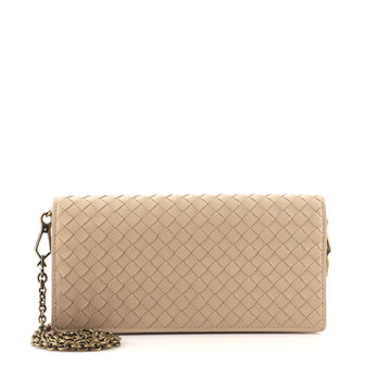 Bottega Veneta Wallet on Chain Intrecciato Nappa