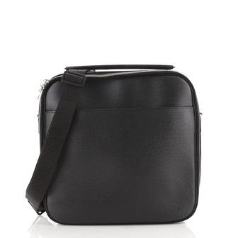 Louis Vuitton Tura Messenger Bag Taiga Leather