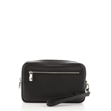 Louis Vuitton Kasai Clutch Taiga Leather