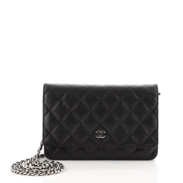 Chanel Wallet on Chain Quilted Caviar