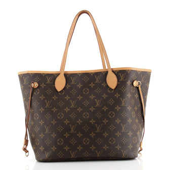 Louis Vuitton Neverfull Tote Monogram Canvas MM