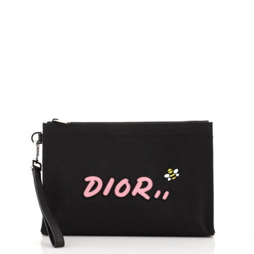 Christian Dior KAWS Wristlet Pouch Nylon