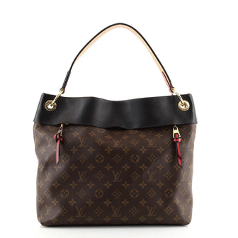 Louis Vuitton Tuileries Hobo Monogram Canvas with Leather