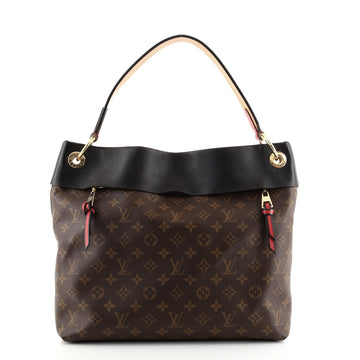 Louis Vuitton Tuileries Hobo Monogram Canvas with Leather