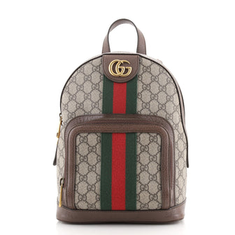 Gucci Ophidia Backpack GG Coated Canvas Small