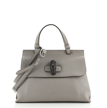 Gucci Bamboo Daily Top Handle Bag Leather Small