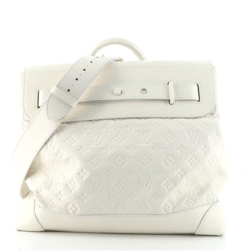 Louis Vuitton Steamer Bag Monogram Taurillon Leather PM