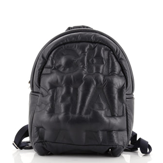 Chanel Doudoune Backpack Leather Medium